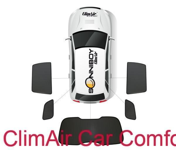 kat.č. CLI-10097 ABC - Sluneční clony - sada (5 dílů), Cupra Ateca, SUV, 5- dveř., 2018-