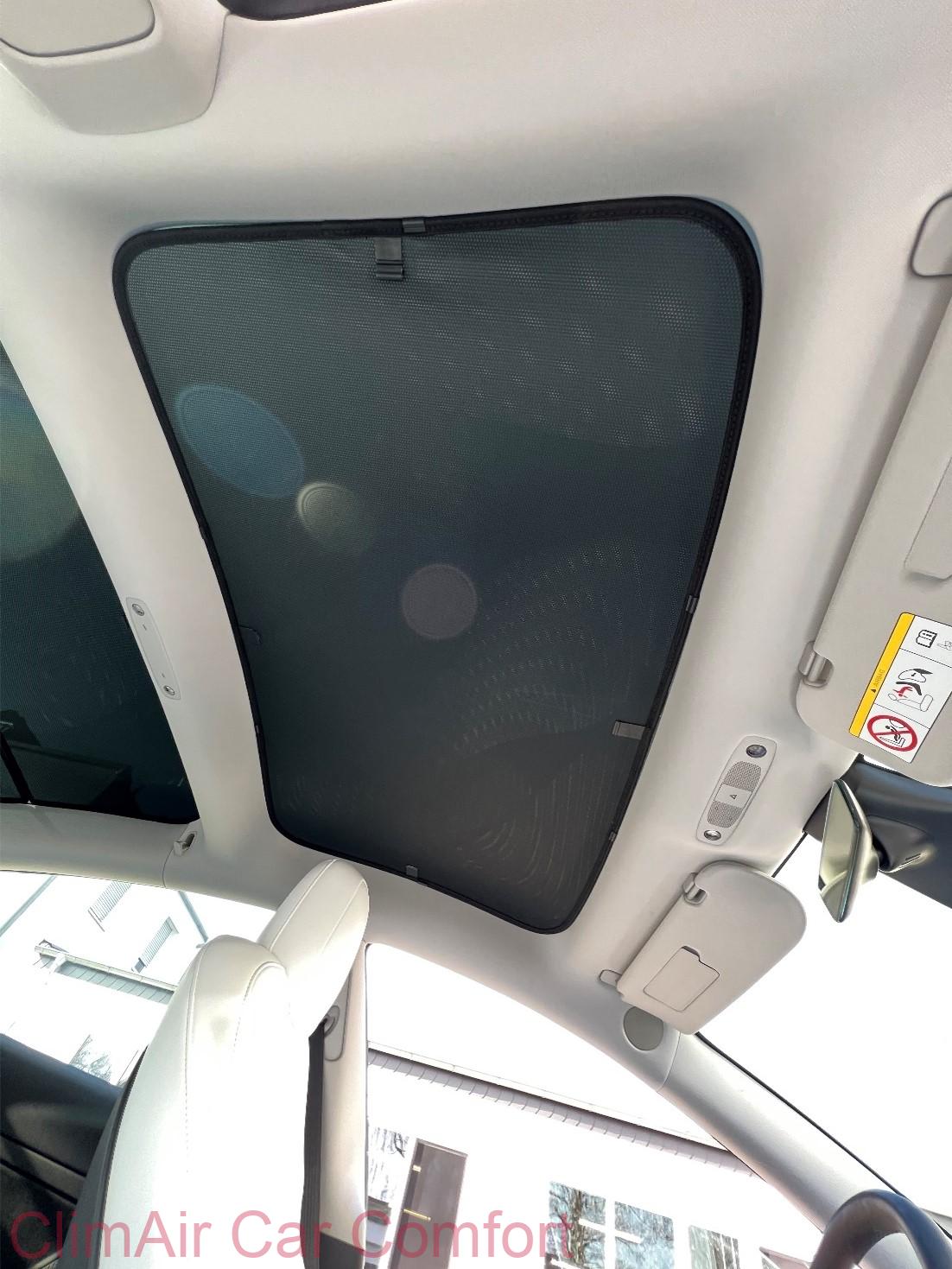 kat.č. CLI-10206 PDV - Sluneční clona - pro přední panoramatickou střechu, Tesla Model 3, 4-dveř., 2017-
