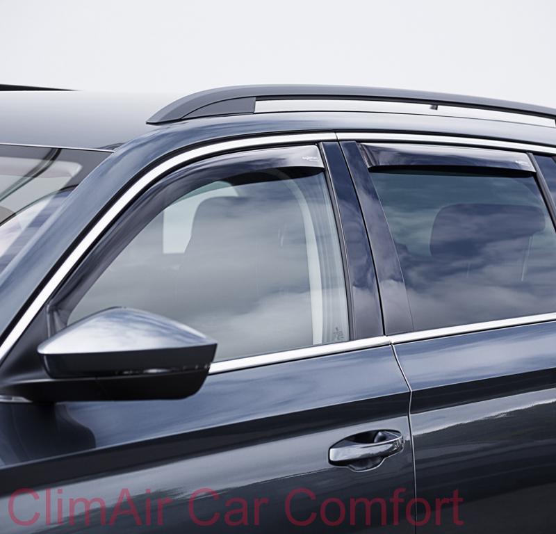 kat.č. CLI-MA-4175 - Ofuky oken (deflektory) - ZADNÍ, BMW X6, SUV, 5-dveř., 2007-2014