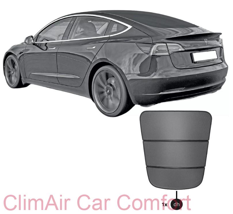 kat.č. CLI-10206 PDH - Sluneční clony (3 díly) - pro zadní panoramatickou střechu, Tesla Model 3, 4-dveř., 2017-