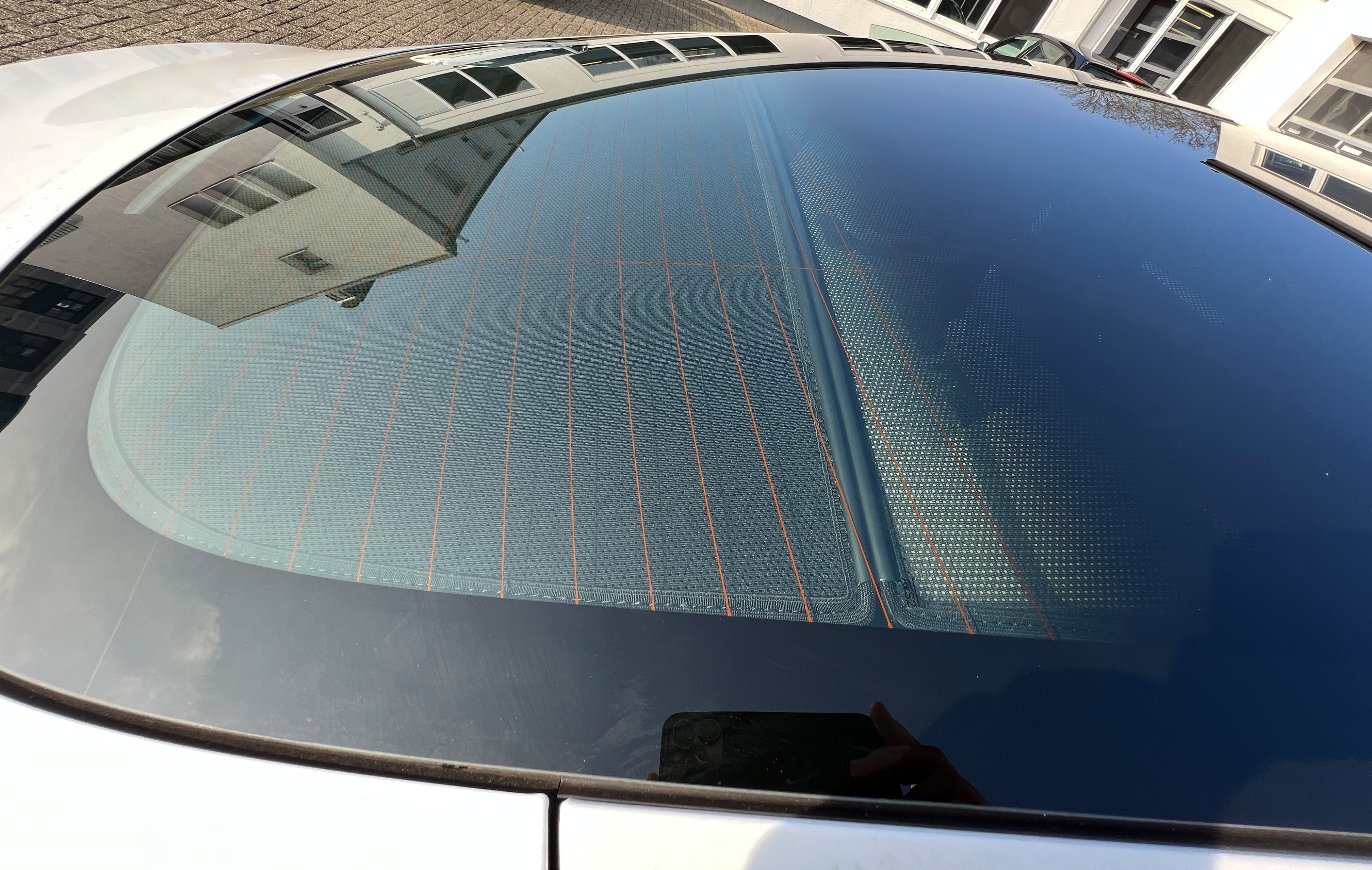 kat.č. CLI-10206 PDH - Sluneční clony (3 díly) - pro zadní panoramatickou střechu, Tesla Model 3, 4-dveř., 2017-